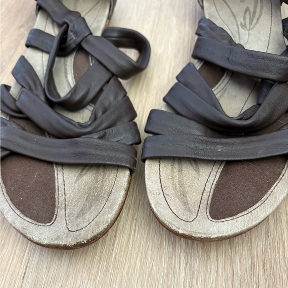 Patagonia Bandha Knot Sandals | Women’s 7 | Brown Leather Gladiator Strappy - Picture 3 of 7
